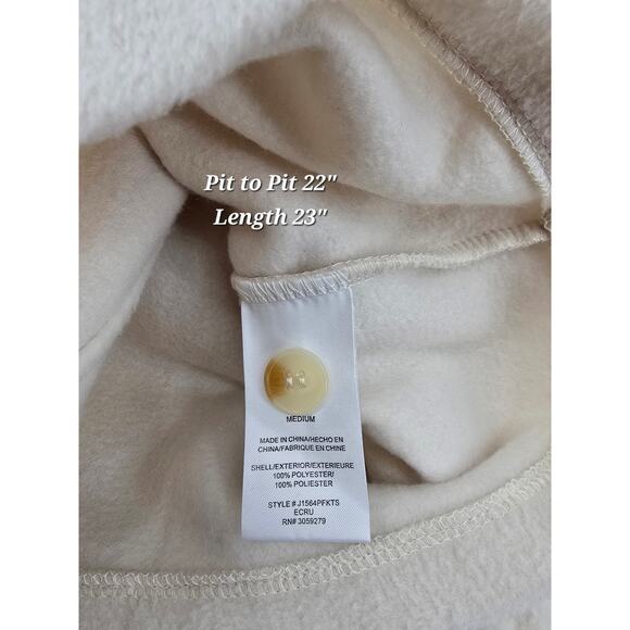 Thread & Supply Auria Shacket – Ecru – Size M - Picture 5 of 6